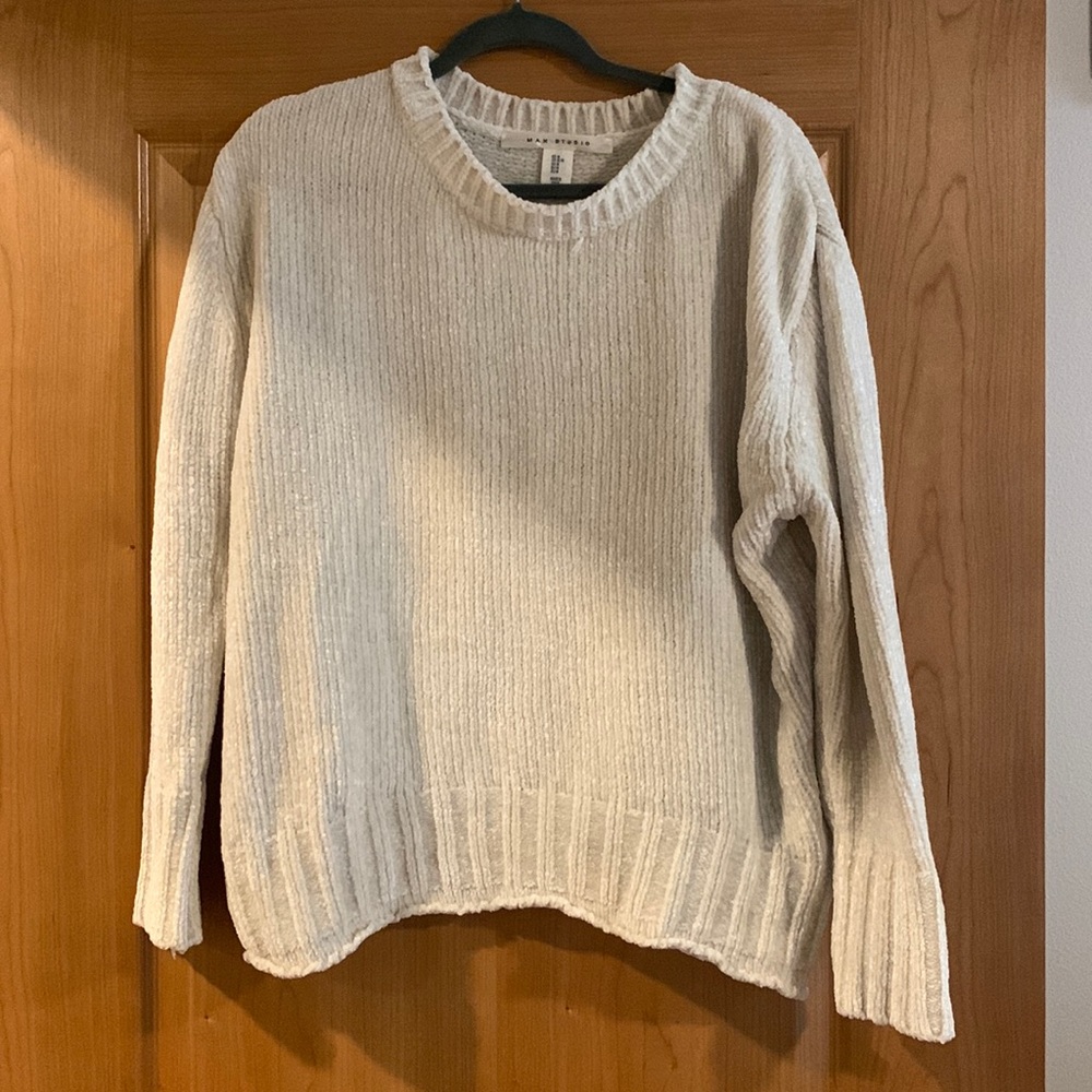 White Cozy Sweater
